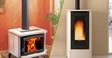 pellet stove vs wood stove