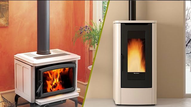 pellet stove vs wood stove