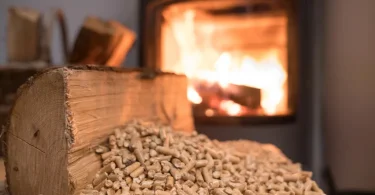 wood pellets vs logs